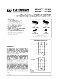 Click here to download M74HCT157 Datasheet