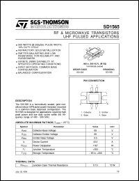 Click here to download SD1565 Datasheet