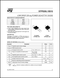 Click here to download STPS20L15 Datasheet