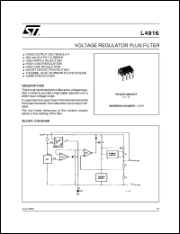 Click here to download L4916 Datasheet