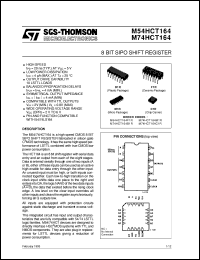 Click here to download M74HCT164 Datasheet