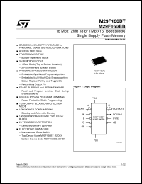 Click here to download M29F160BT90N6 Datasheet