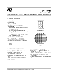 Click here to download ST16RF52 Datasheet