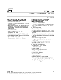 Click here to download STRF2163 Datasheet