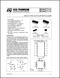 Click here to download M74HCT174 Datasheet