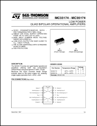 Click here to download MC33174D Datasheet
