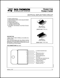Click here to download TDA8174AW Datasheet