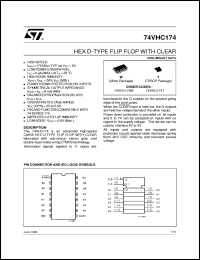 Click here to download 74VHC174 Datasheet