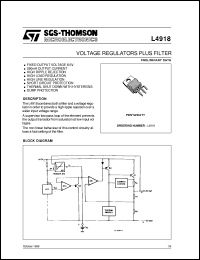 Click here to download L4918 Datasheet