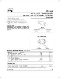 Click here to download SD2918 Datasheet