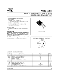 Click here to download THD218DHI Datasheet