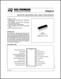 Click here to download TDA8219 Datasheet