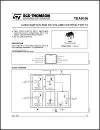 Click here to download TDA8196 Datasheet