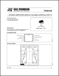 Click here to download TDA8199 Datasheet