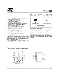 Click here to download 74VHC20 Datasheet
