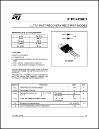Click here to download STPR2420CT Datasheet