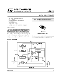Click here to download L9821 Datasheet