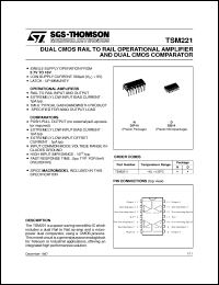 Click here to download TSM221IN Datasheet
