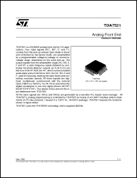Click here to download TDA7521 Datasheet