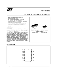 Click here to download HCF4521B Datasheet