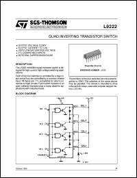 Click here to download L9222 Datasheet
