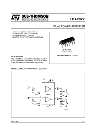 Click here to download TDA2822 Datasheet
