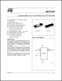 Click here to download M27C322 Datasheet