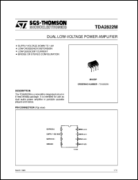 Click here to download TDA2822M Datasheet
