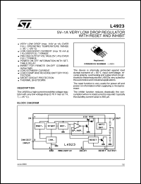Click here to download L4923 Datasheet