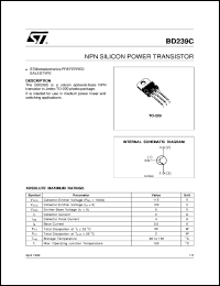 Click here to download BD239C Datasheet