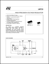 Click here to download LM723CN Datasheet