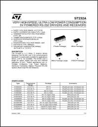 Click here to download ST232A Datasheet