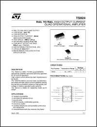 Click here to download TS924IN Datasheet