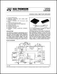 Click here to download L6243D Datasheet