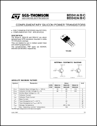 Click here to download BD241C Datasheet