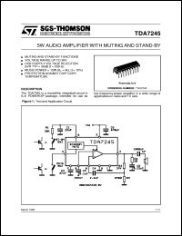 Click here to download TDA7245 Datasheet