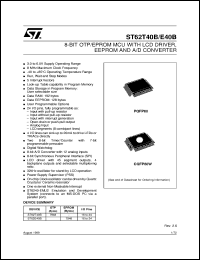 Click here to download ST6240BQ6 Datasheet