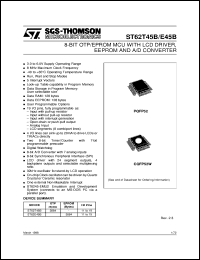 Click here to download ST6245BQ1 Datasheet