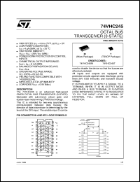 Click here to download 74VHC245 Datasheet