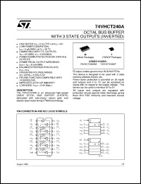 Click here to download 74VHCT240A Datasheet