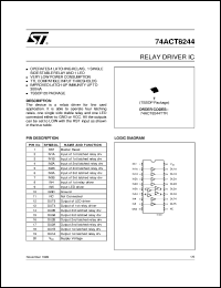 Click here to download 74ACT8244 Datasheet