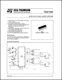 Click here to download TDA7250 Datasheet
