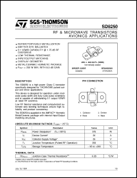 Click here to download SD8250 Datasheet