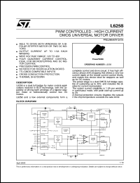 Click here to download L6258 Datasheet
