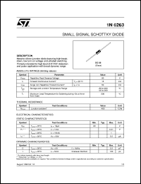 Click here to download 1N6263 Datasheet