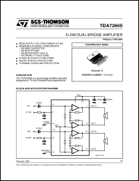 Click here to download TDA7266S Datasheet