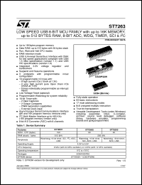 Click here to download ST72631K4 Datasheet