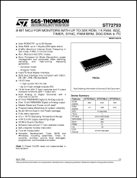 Click here to download ST72753L4 Datasheet