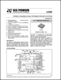 Click here to download L6280 Datasheet
