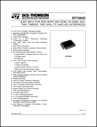 Click here to download ST7285A5CQ6 Datasheet